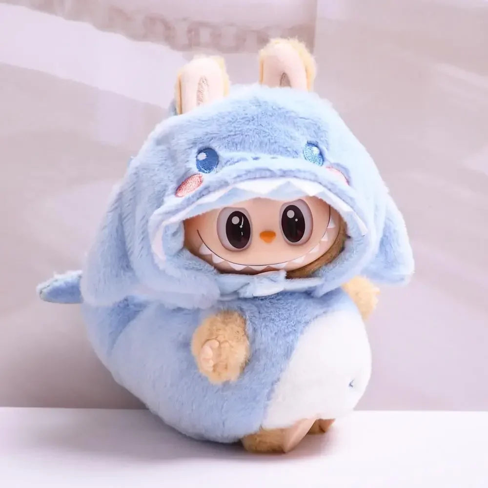 Ropa y Accesorios para Muñeco Labubu Idol V1 V2 17cm Disfraces Bee, Dinosaurio y Tiburón Labubu Shop
