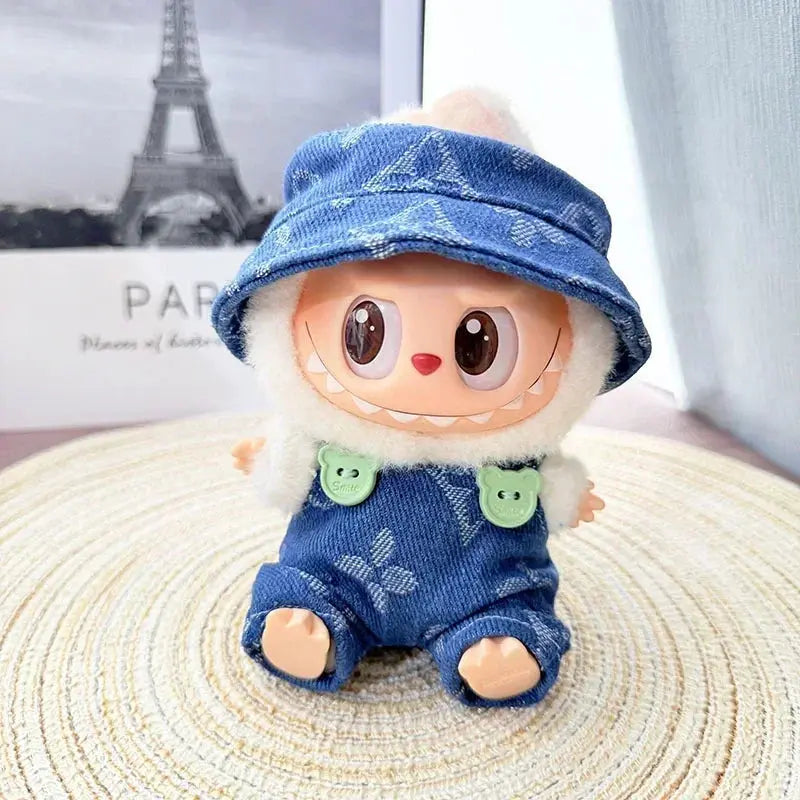 Conjunto de ropa Prada para Labubu: lujo en miniatura para tu muñeco de colección Labubu-shop
