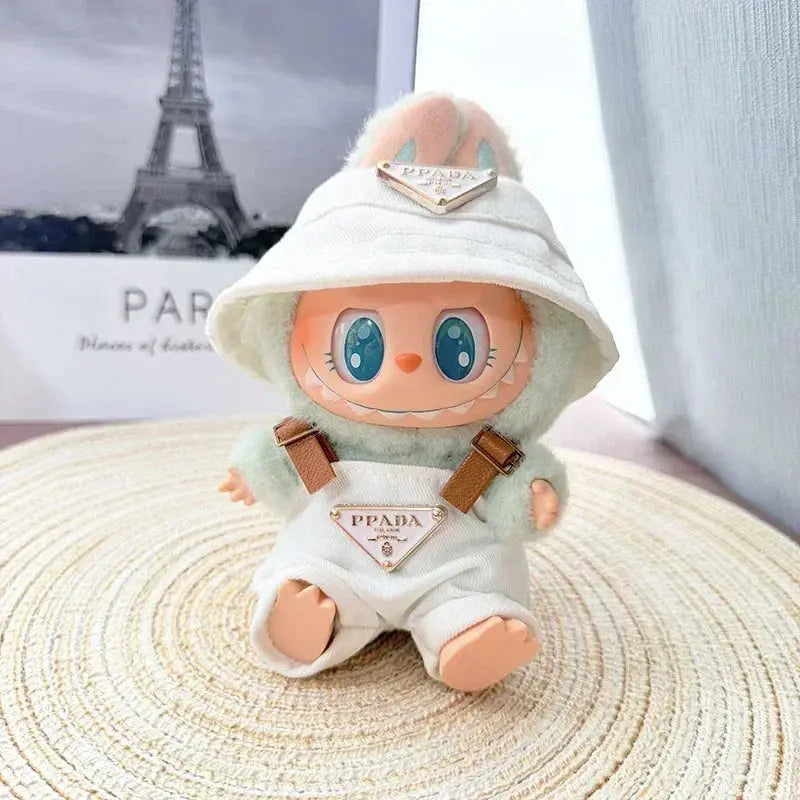 Conjunto de ropa Prada para Labubu: lujo en miniatura para tu muñeco de colección Labubu-shop