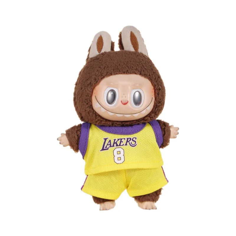 Ropa y Accesorios para Muñeco Labubu 17cm - Estilo Baloncesto  Outfit Deportivo Hecho a Mano Labubu Shop