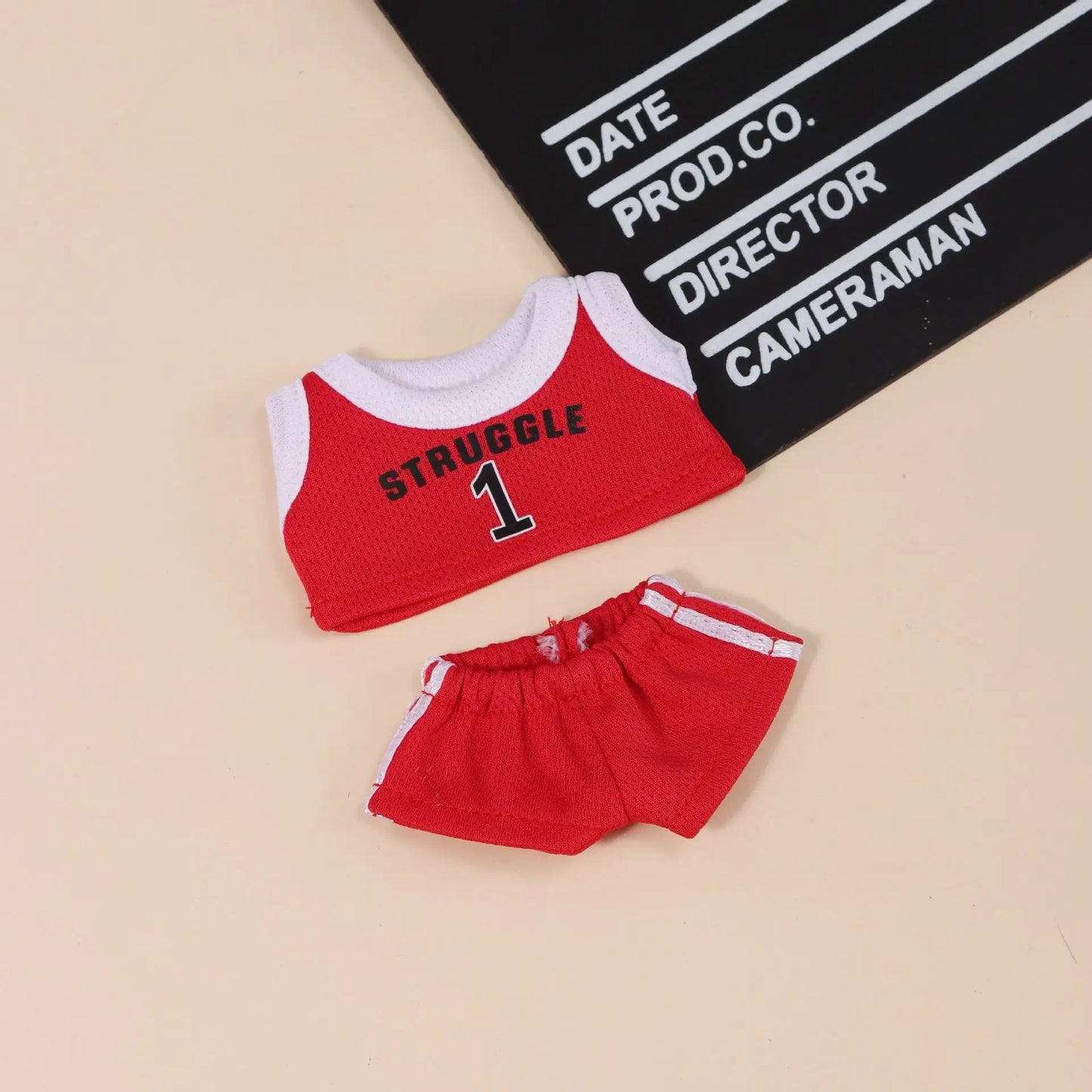Ropa y Accesorios para Muñeco Labubu 17cm - Estilo Baloncesto  Outfit Deportivo Hecho a Mano Labubu Shop
