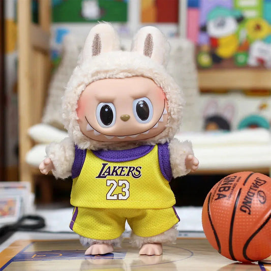 Ropa para Muñeco Labubu 17cm - Baloncesto  Primera y Segunda Generación  Accesorios Hechos a Mano Labubu Shop
