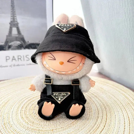 Conjunto de ropa Prada para Labubu: lujo en miniatura para tu muñeco de colección Labubu-shop