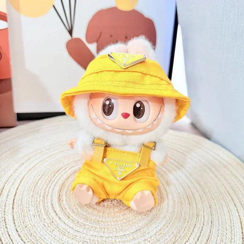 Conjunto de ropa Prada para Labubu: lujo en miniatura para tu muñeco de colección Labubu-shop